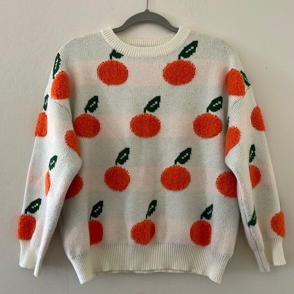 Sweaters Cider Peach Sweater Size Large Poshmark